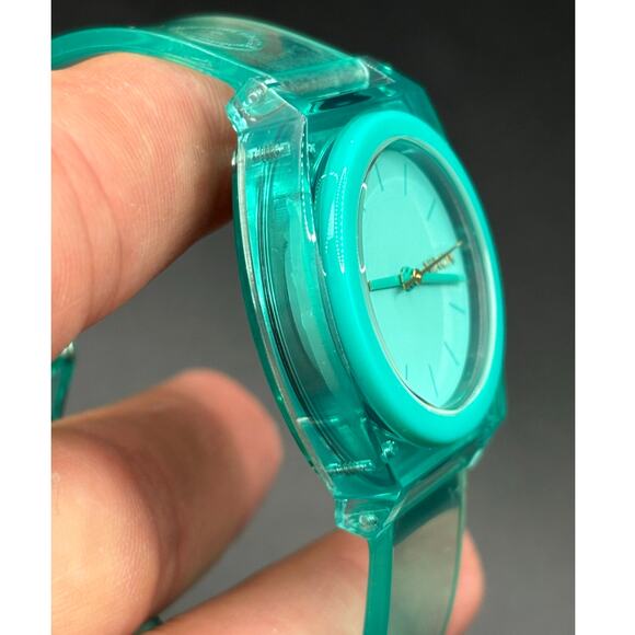 Nixon Medium Time Teller P A1215-309 Turquoise 31mm Watch NIBWT main image 5